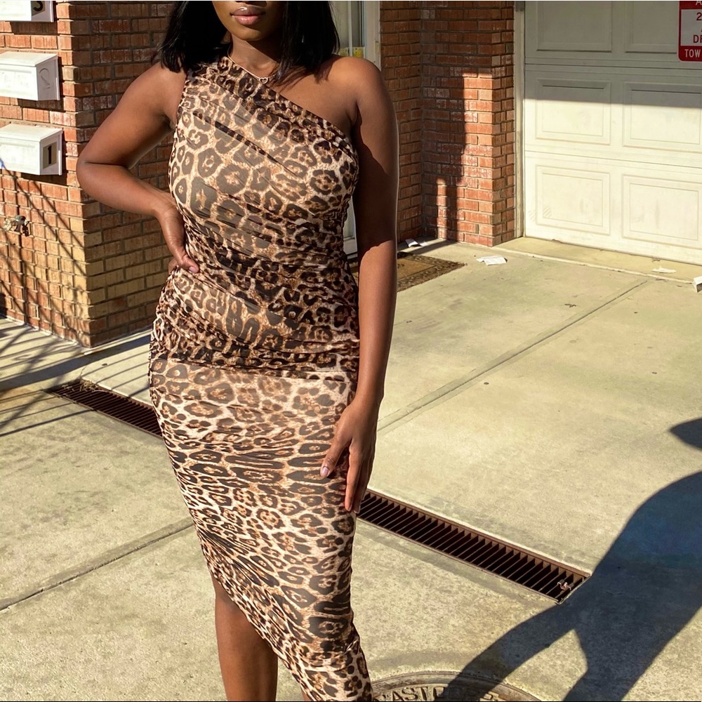COPY - MAKE ME PURRR CHEETAH / LEOPARD DRESS ✨ - Picture 7 of 10